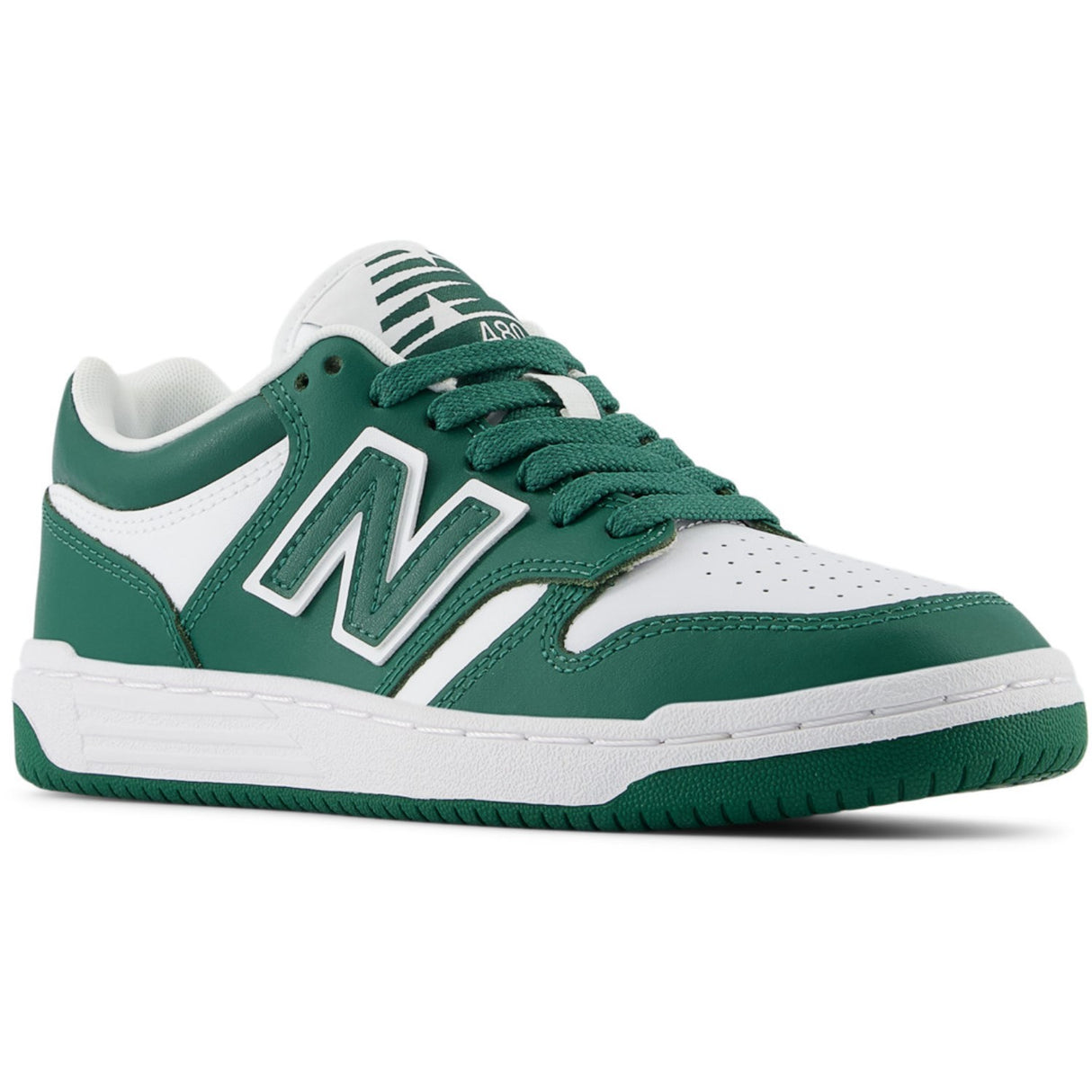 New Balance Team Forest Green New Balance 480 Kids Lace