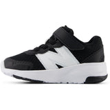 New Balance Black New Balance FreshFoam 578 Kids Bungee Lace Med Topp Rem