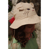 Konges Sløjd Creme Brulee Verbena Rosett Kitty Solhatt