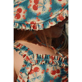 Konges Sløjd Cherry Rosett Blue Maya Swim Mössa Grs