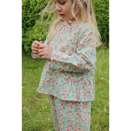 Konges Sløjd Fiola Elin Rosett Blus Gots