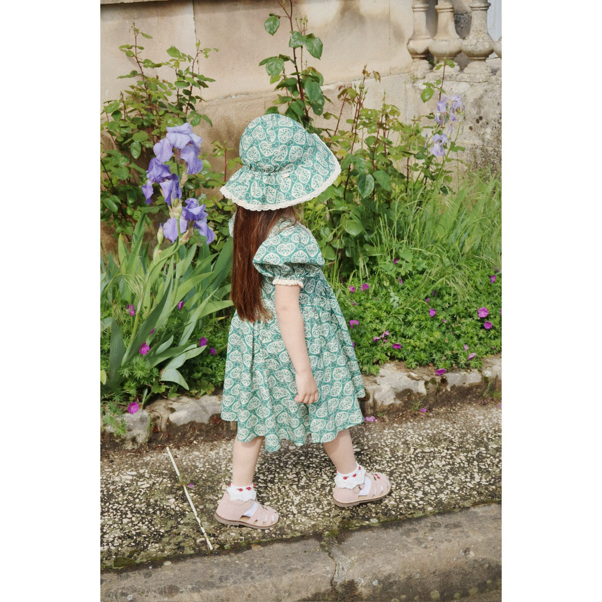 Konges Sløjd Lacy Green Coeur Lace Klänning Gots