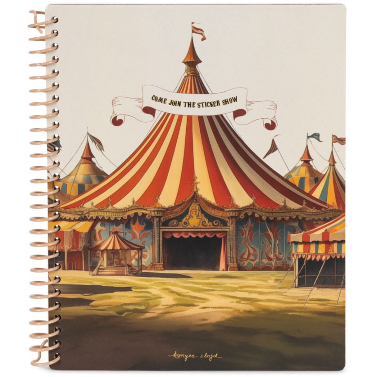 Konges Sløjd Circus My Klistermärke Bok Fsc.