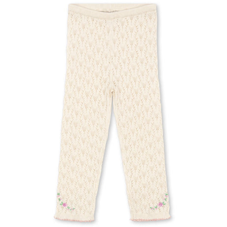 Konges Sløjd Cream Off White Rosier Byxor
