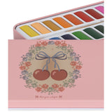 Konges Sløjd Cherry Rosett Water Colors Tin Box