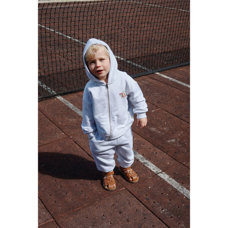 Konges Sløjd Off White Melange Loupy Lou Sweat Byxor Gots