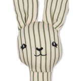 Konges Sløjd Tea Stripe Bunny Hand Skallra