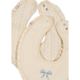 Konges Sløjd Fete De Fleur/Seedpearl Basic 2 Pack Frill Haklapp