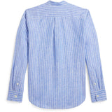 Polo Ralph Lauren Blue White Boy Sport Skjorta