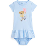 Ralph Lauren Baby Office Blue Day Klänning