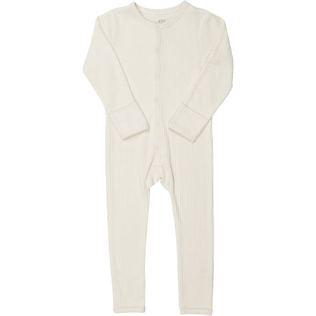 COPENHAGEN COLORS CREAM RIB JERSEY Onesie