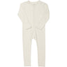 COPENHAGEN COLORS CREAM RIB JERSEY Onesie