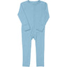 COPENHAGEN COLORS LT. BLUE RIB JERSEY Onesie