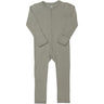 COPENHAGEN COLORS LT. GREY RIB JERSEY Onesie