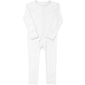 COPENHAGEN COLORS WHITE RIB JERSEY Onesie