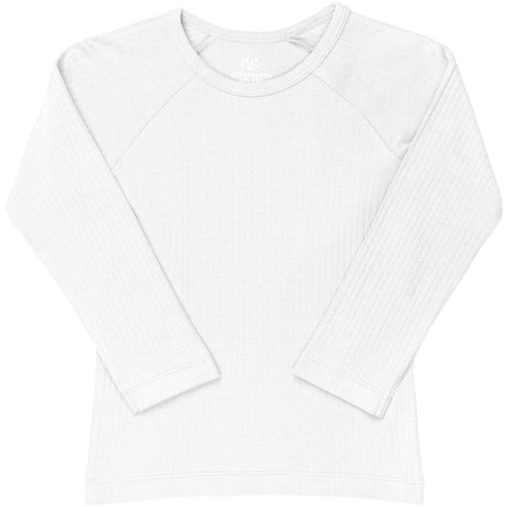 COPENHAGEN COLORS WHITE RIB JERSEY CLASSIC LONGSLEEVE Skjorta