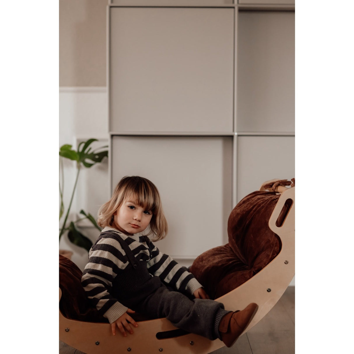 HEMMINGSEN Kids Brown Madrass För Luna Klätterbåge