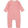 MarMar Modal Fine Rib Red Stripe Rukana Romper