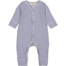 MarMar Modal Fine Rib Blue Stripe Rukana Romper