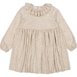 MarMar Leopard Beige Leo Diora Frill Klänning