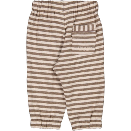 MarMar Modal Sweat Brown Stripe Melange Pako B Byxor
