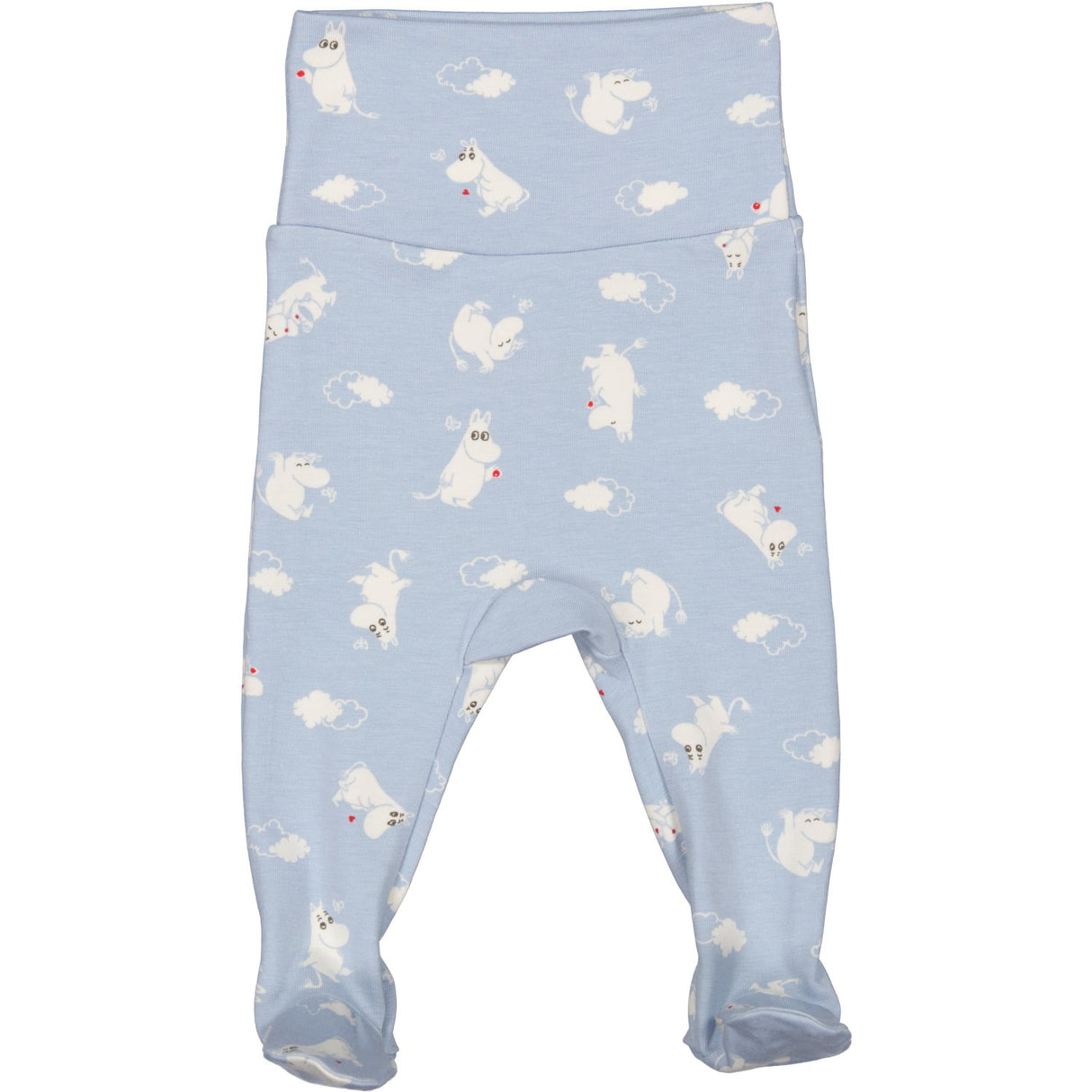 MarMar New Born Modal Smooth Print Blue Moomin Pixa Byxor
