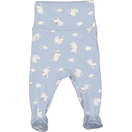 MarMar New Born Modal Smooth Print Blue Moomin Pixa Byxor