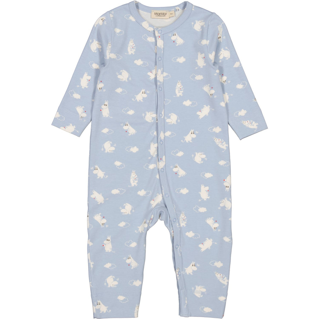 MarMar Modal Smooth Print Blue Moomin Benedicte Body