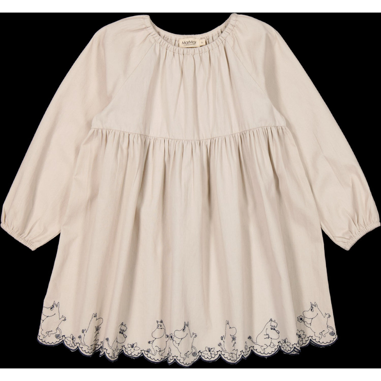 MarMar Cotton Texture Dancing Moomins Dawson Klänning