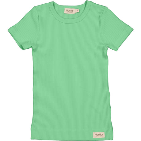 MarMar Modal Cale Green Plain T-Skjorta