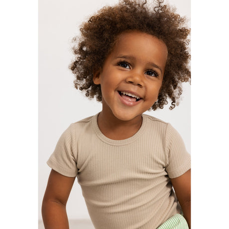 MarMar Modal Stone Wall Plain T-Skjorta