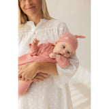 MarMar New Born Modal Fine Rib Red Stripe Aiki Mössa