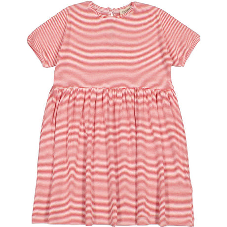 MarMar Modal Fine Rib Red Stripe Dioa Klänning