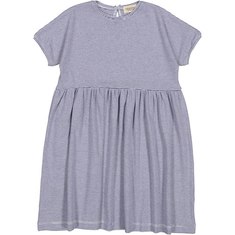 MarMar Modal Fine Rib Blue Stripe Dioa Klänning