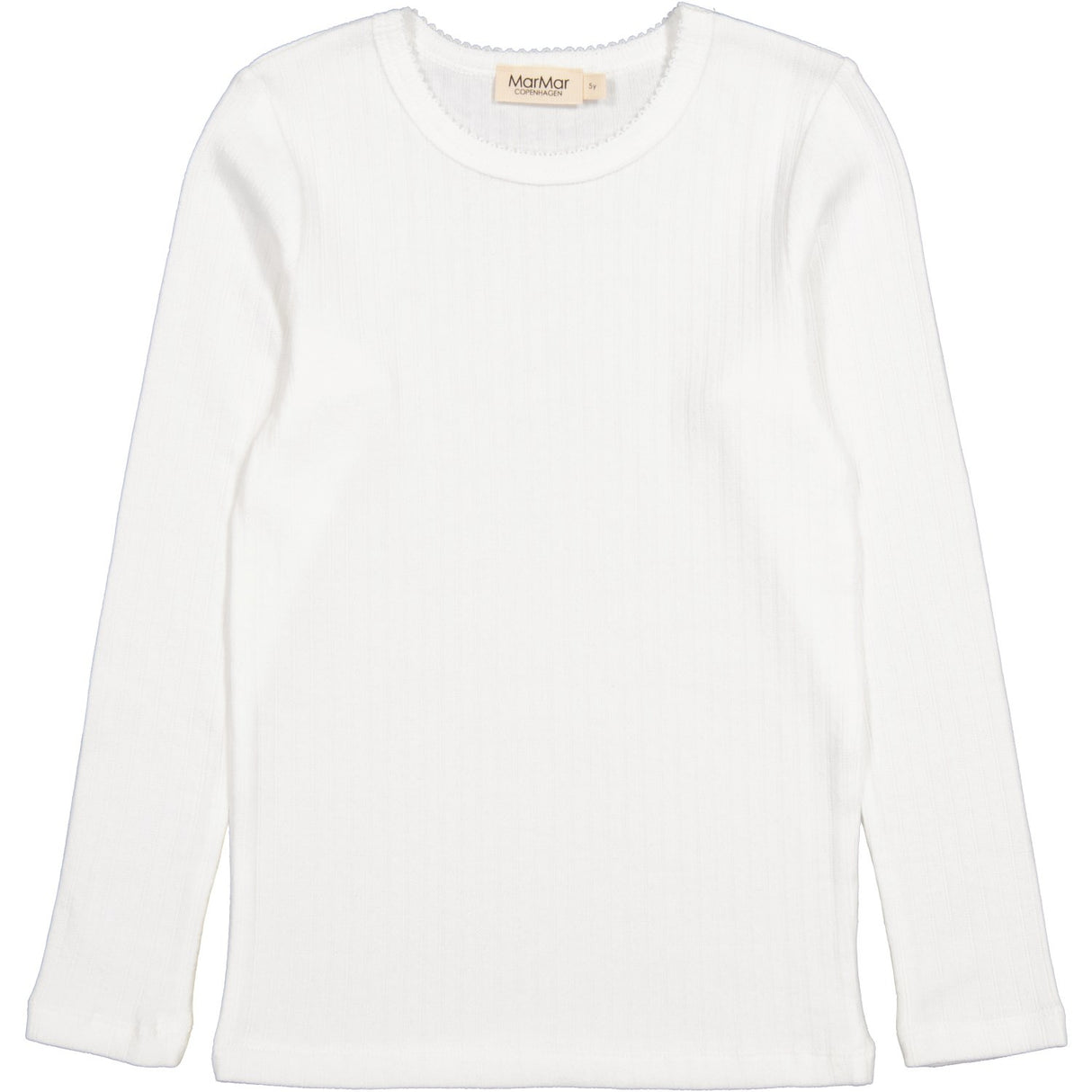 MarMar Modal Pointelle Gentle White Tamra Blus
