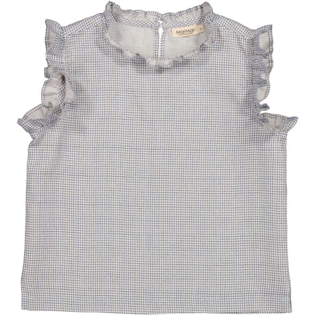 MarMar Linen Mini Check Tirra Topp
