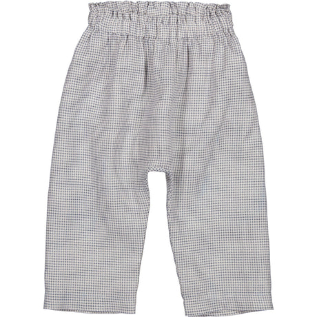 MarMar Linen Mini Check Panu L Byxor