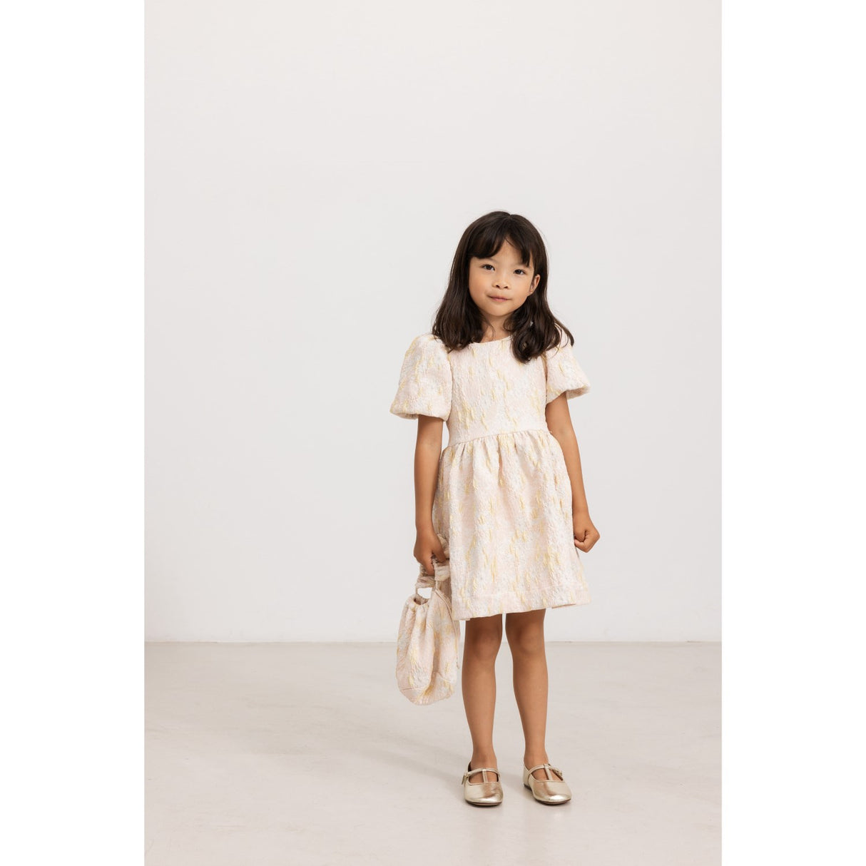 MarMar Party Jacquard Limonade Jacquard Diondra Klänning