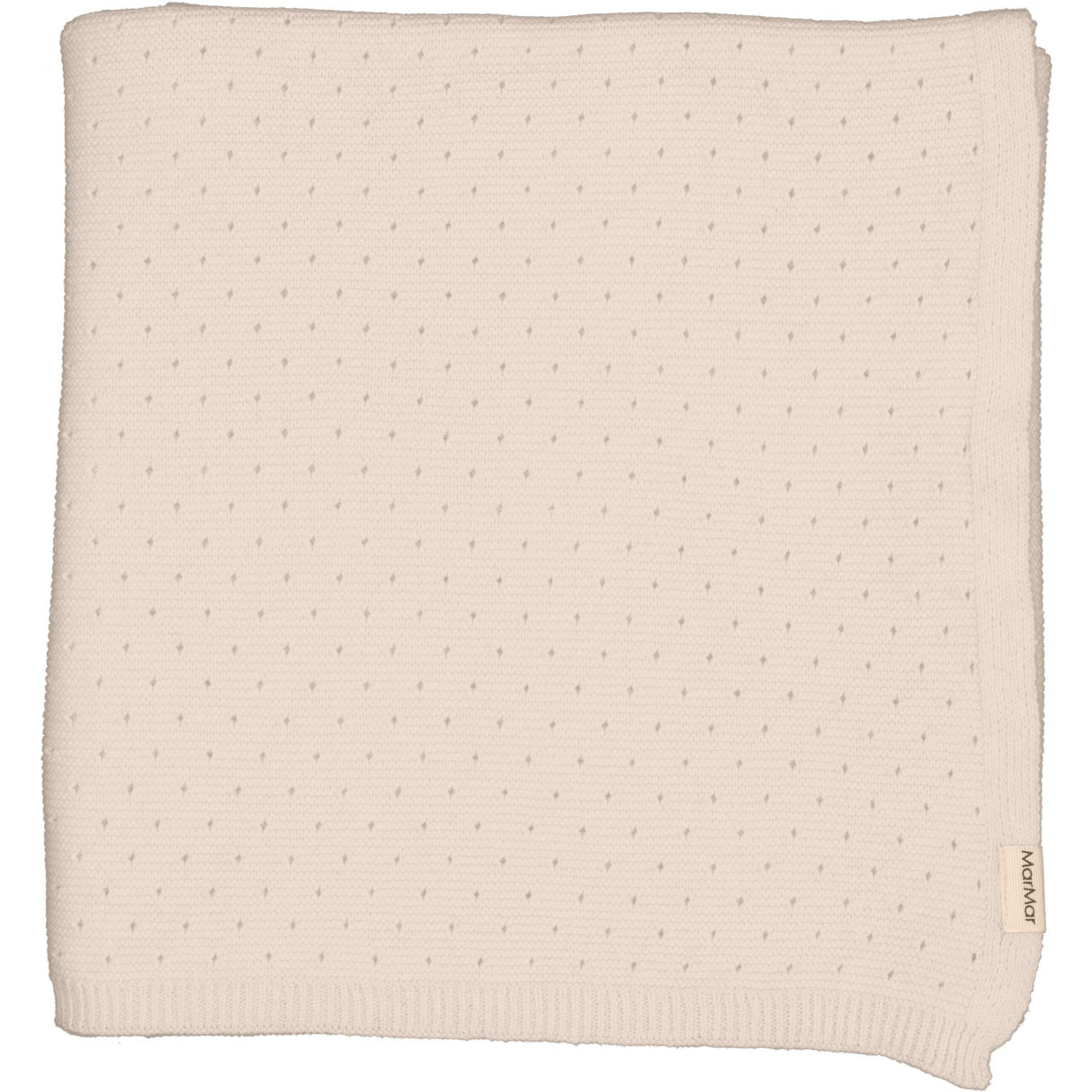 MarMar New Born Cotton Knit Links-Links Sand Castle Alia Babytæppe