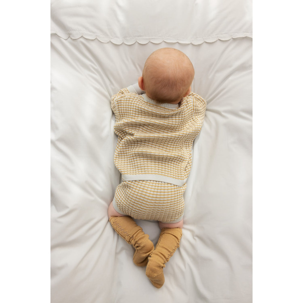 MarMar Modal Mix Stripe Morning Dew Stripe Tuk Stickad