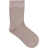 Minymo Black Strumpor Ribb 5-pack