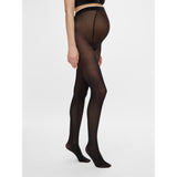 Mama;licious Black Sabine Tights 50Den 2-pack Noos