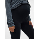 Mama;licious Black Emma Long Leggings 2-pack Noos