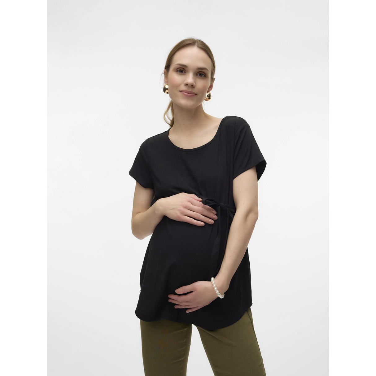 Vero Moda Maternity Black Bella Top Noos