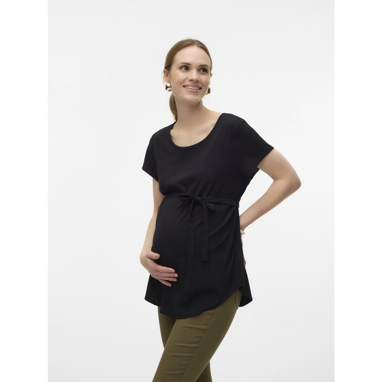 Vero Moda Maternity Black Bella Top Noos