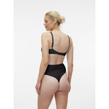 Mama;licious Black Heal Cotton G-String 2-pack Noos