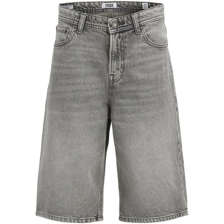 Jack & Jones Junior Grey Denim Iron Original Shorts Sq 204