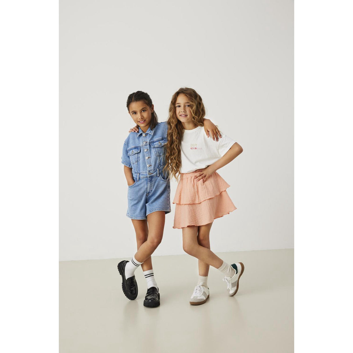 kids ONLY Cloud Dancer Sun Lia Life Oversize Printed T-Shirt