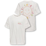 kids ONLY Cloud Dancer Sun Lia Life Oversize Printed T-Shirt