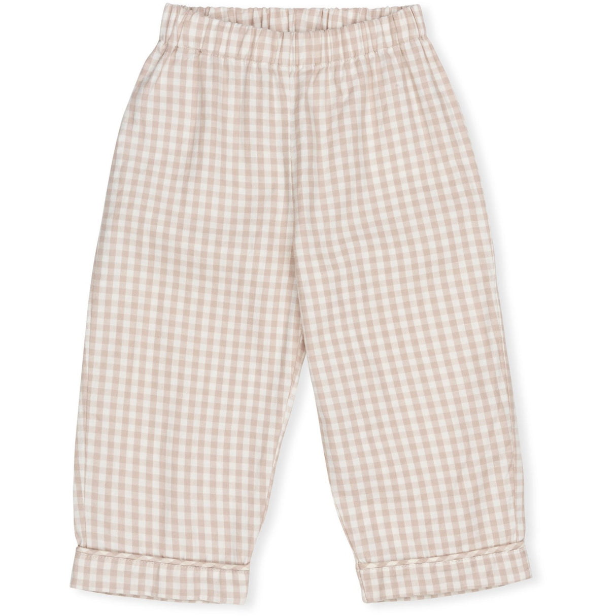 Lalaby Beige Gingham Classic Pyjamas